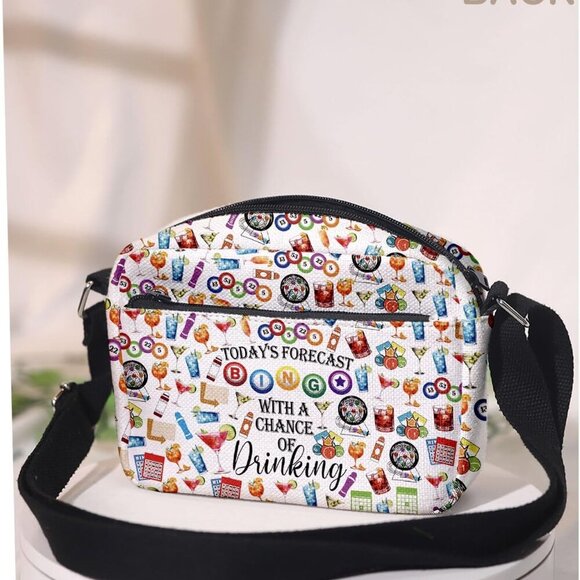 Durable Canvas Crossbody Bag with Adjustable Strap for On-the-Go Essentials - Picture 4 of 7